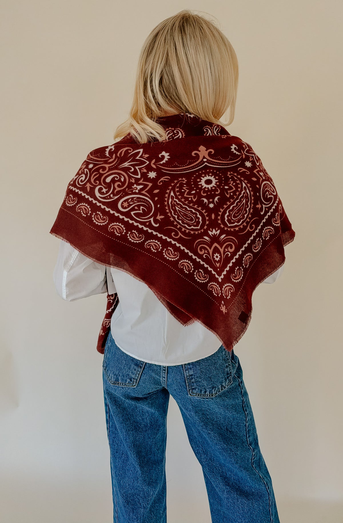 THE MABLE LARGE BANDANA SCARF