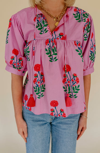 THE PRESLEY FLORAL BLOUSE