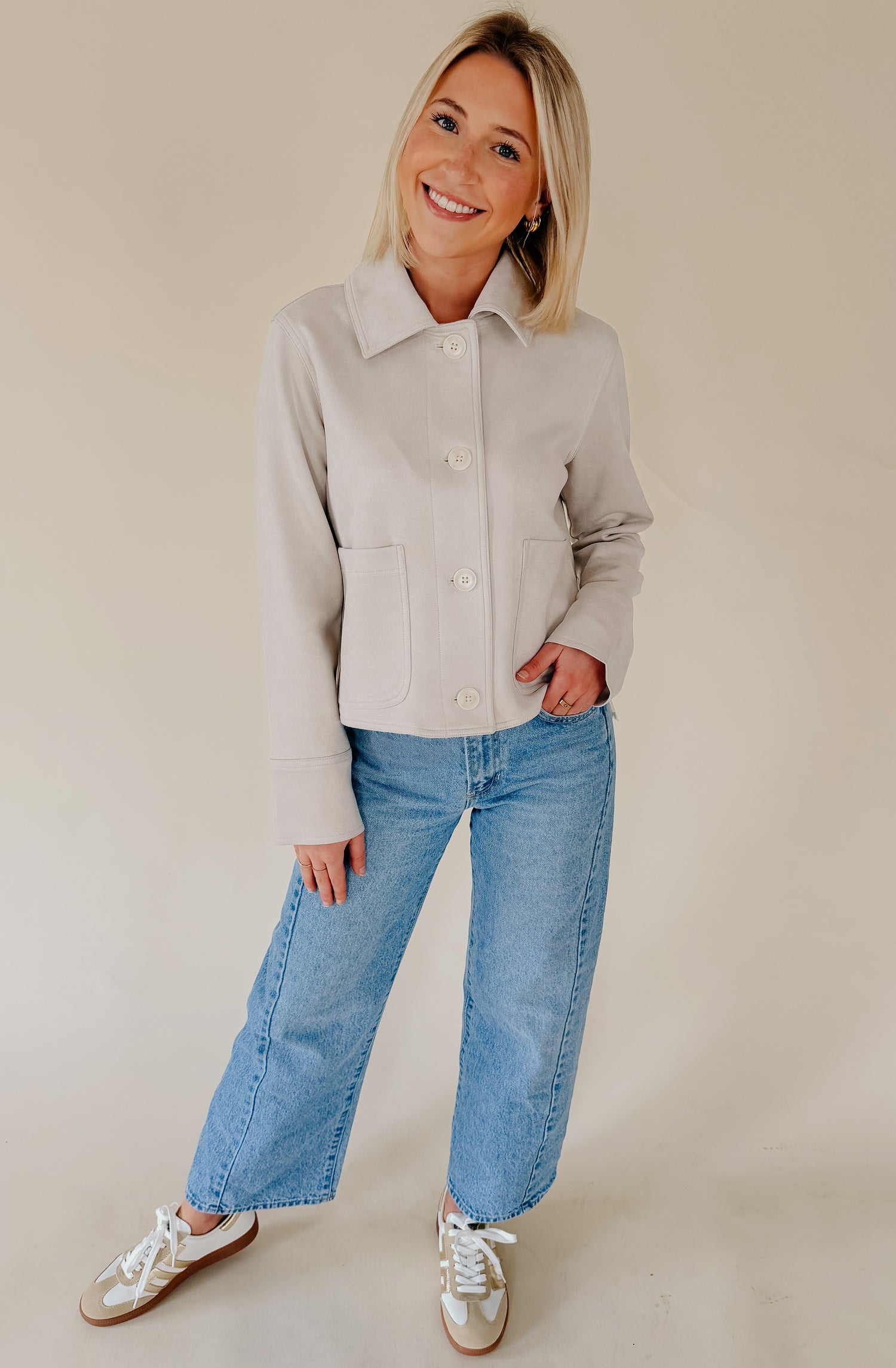 Z SUPPLY DILLON SUEDE JACKET