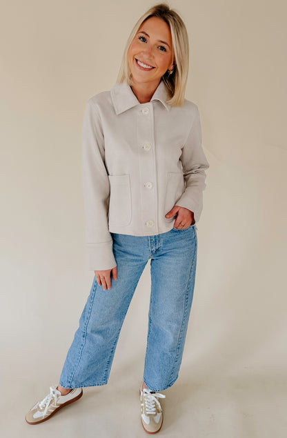 Z SUPPLY DILLON SUEDE JACKET