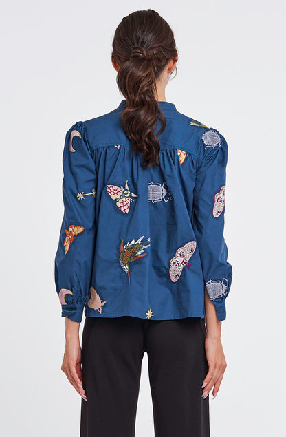 CIEBON CATELYN BUTTERFLY SHIRT