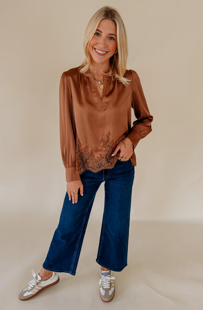 THE LACEY LACE BLOUSE