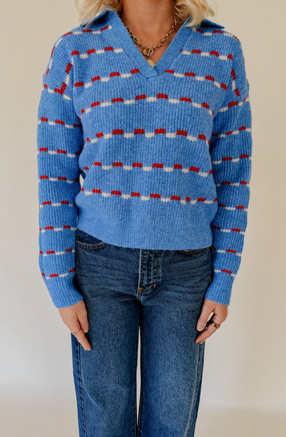 THE FAYE COLLARED SWEATER