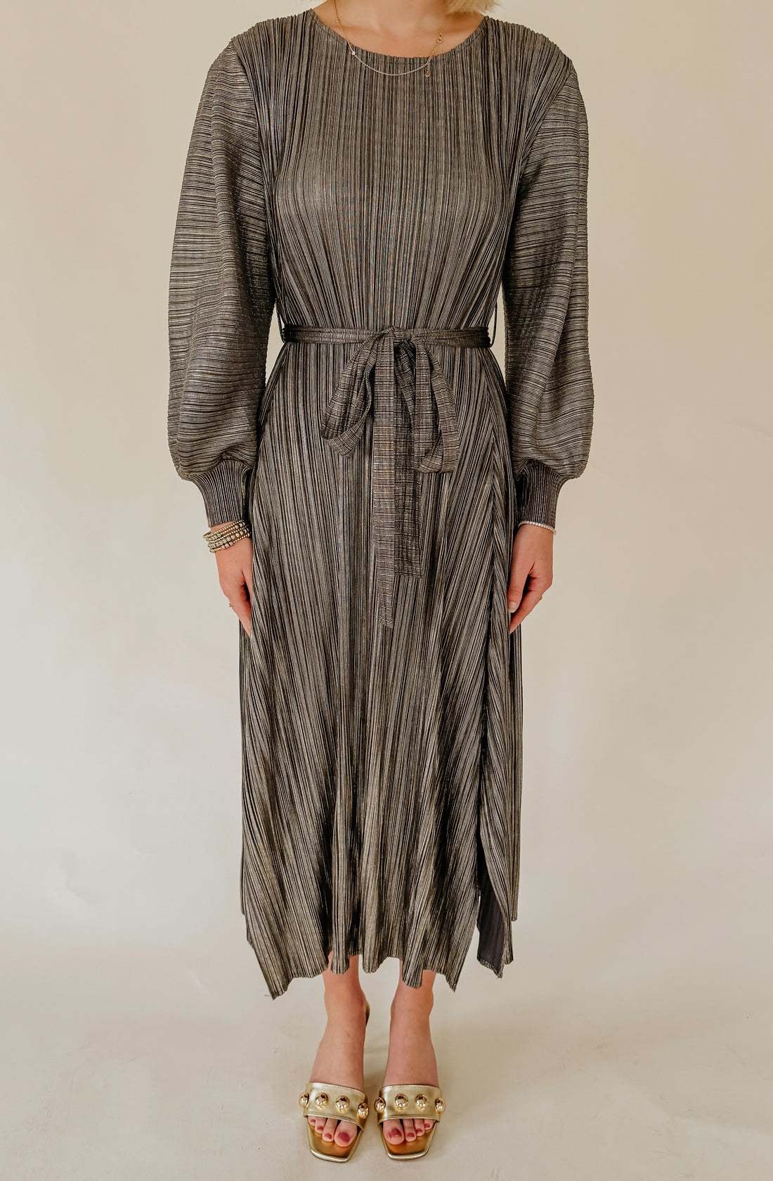 POP THE BUBBLY STRETCH DRESS