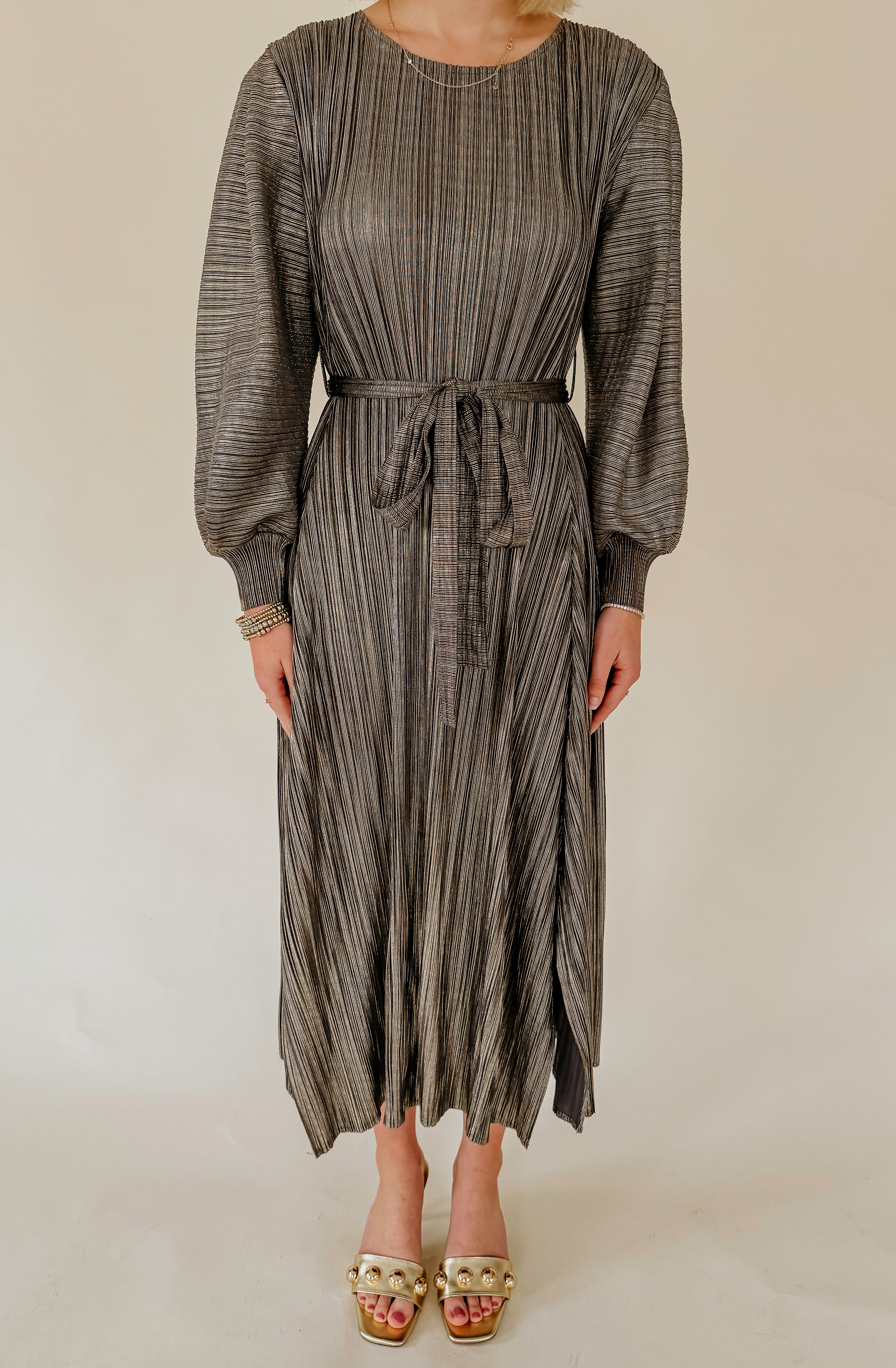 POP THE BUBBLY STRETCH DRESS