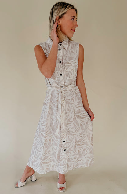 COAST TO COAST BUTTONED MIDI