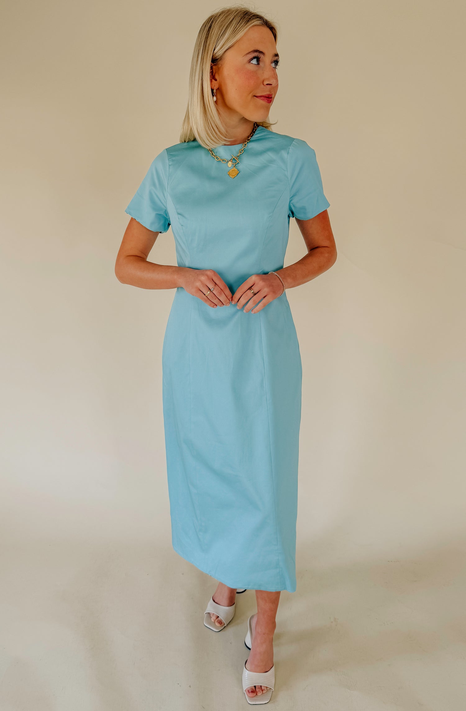 MESTIZA HAMPTON CONVERTIBLE MIDI DRESS