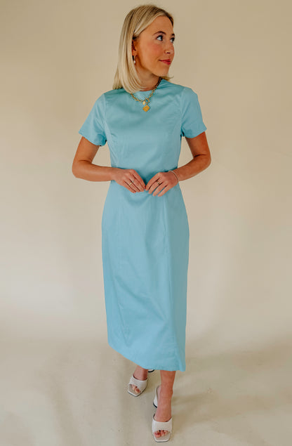 MESTIZA HAMPTON CONVERTIBLE MIDI DRESS