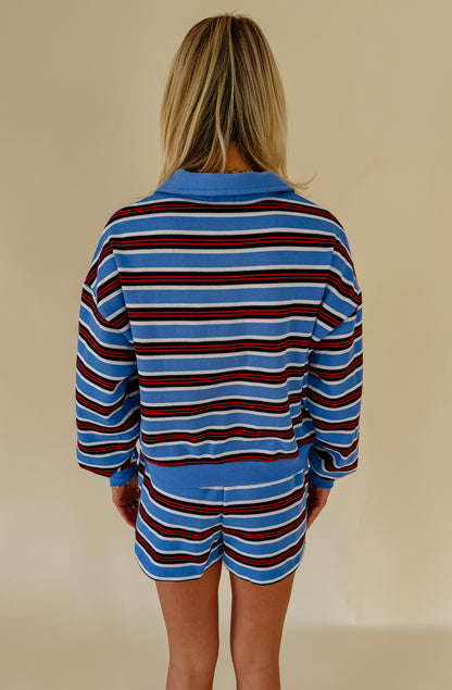 Z SUPPLY LOW KEY STRIPE HENLEY