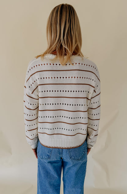 Z SUPPLY DARBY STRIPE SWEATER