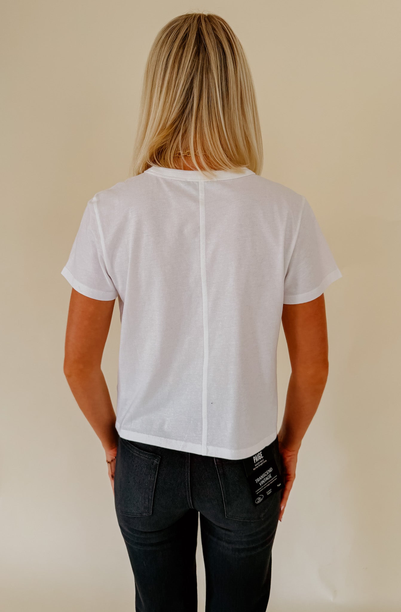 PAIGE RHODES CREW NECK TEE