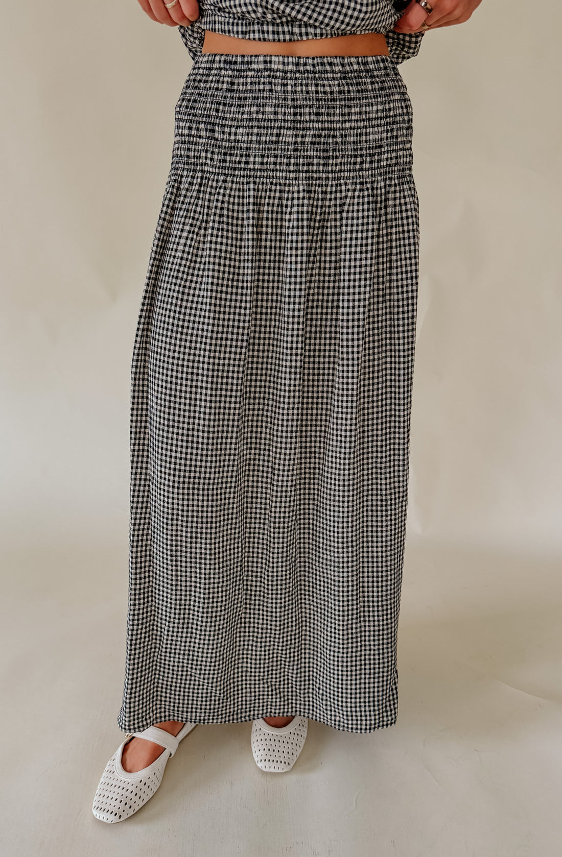 Z SUPPLY BROOKE GINGHAM SKIRT