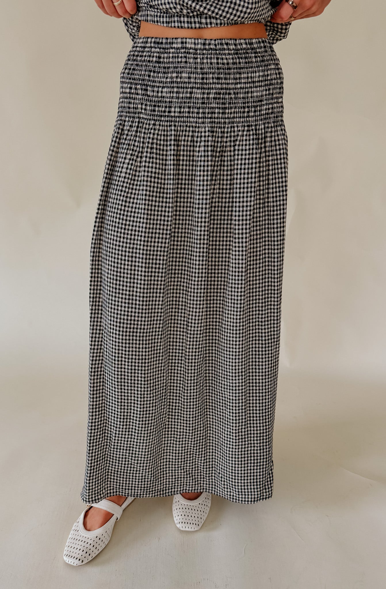Z SUPPLY BROOKE GINGHAM SKIRT