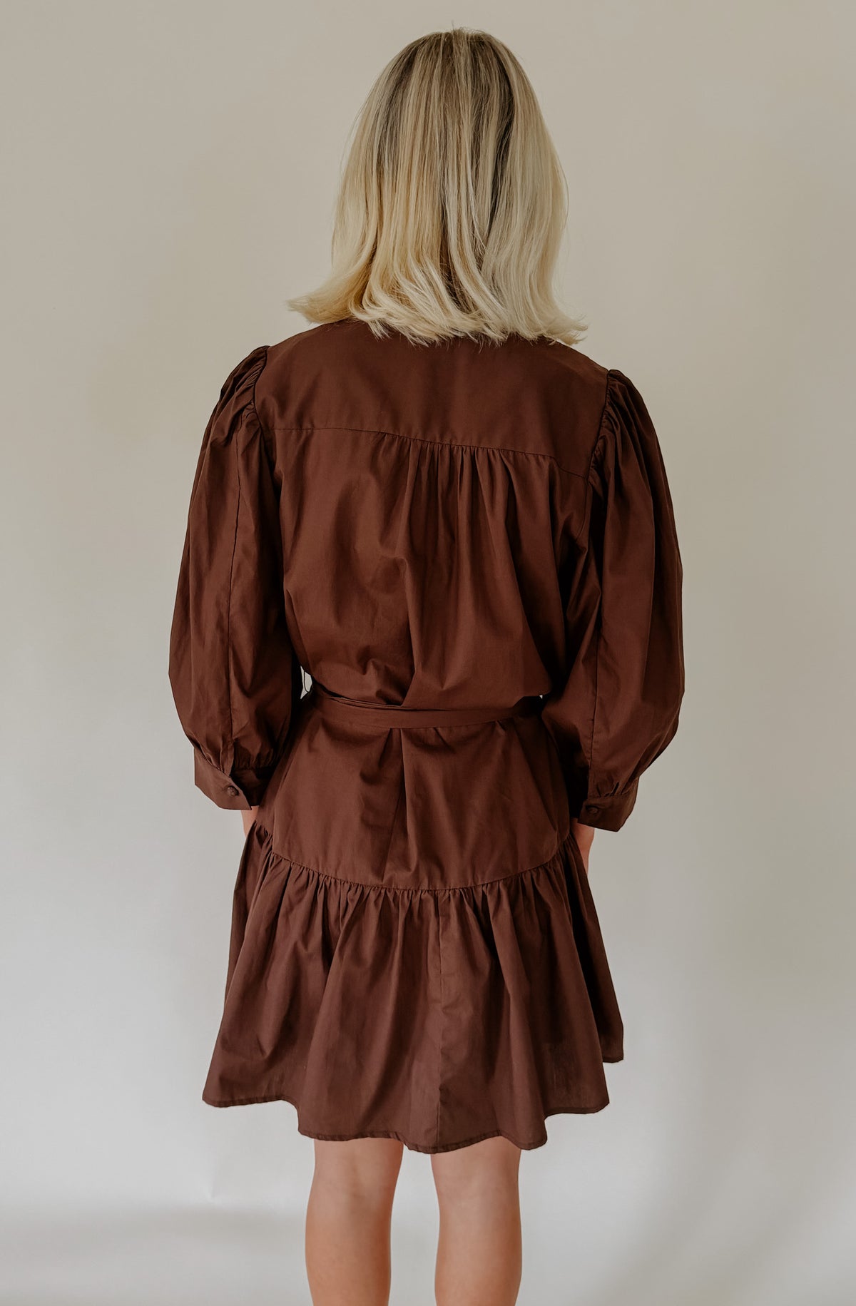 THE BELLA BELTED MINI DRESS