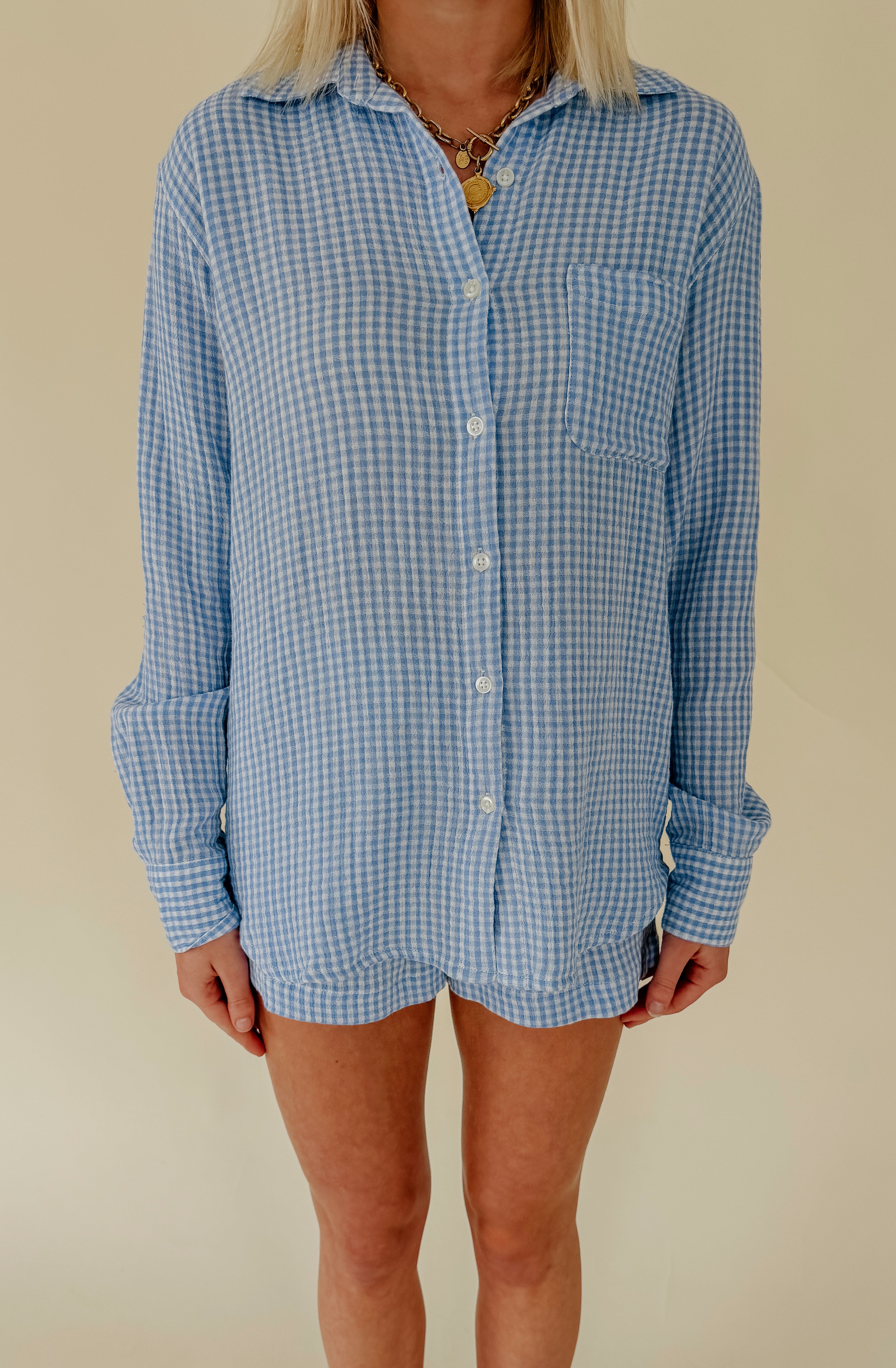 Z SUPPLY CLASSIC GINGHAM TOP