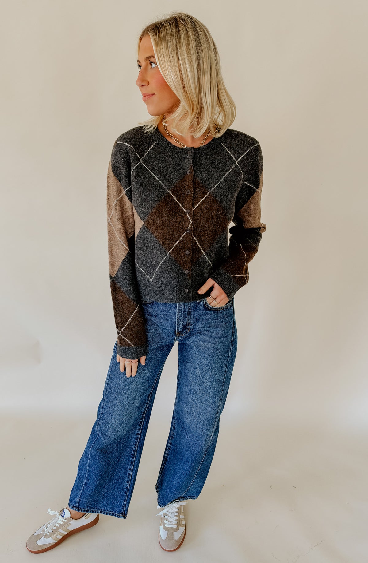 Z SUPPLY MEDINA ARGYLE CARDIGAN