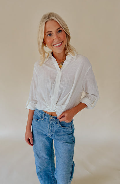 HEARTLOOM RENE BUTTONED BLOUSE