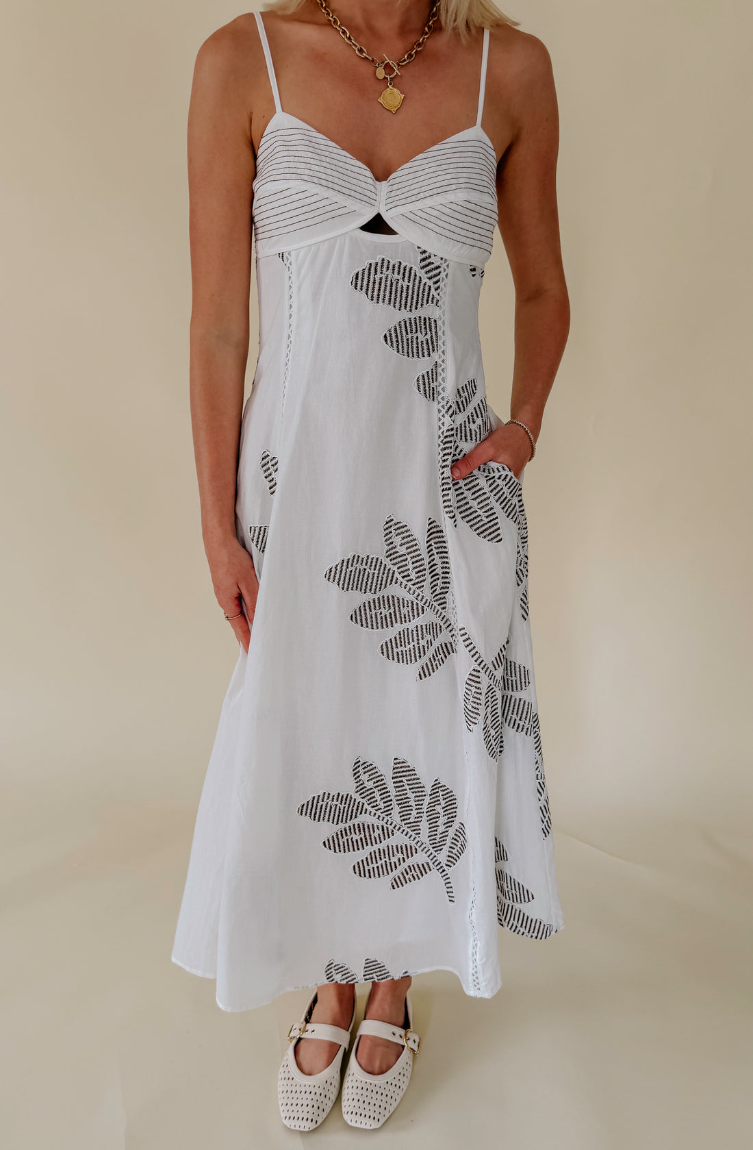 CIEBON BIANCA MIDI DRESS