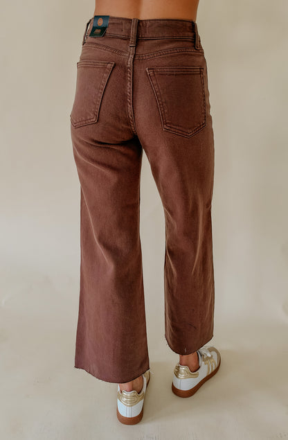 JUST BLACK SLIM WIDE LEG DENIM