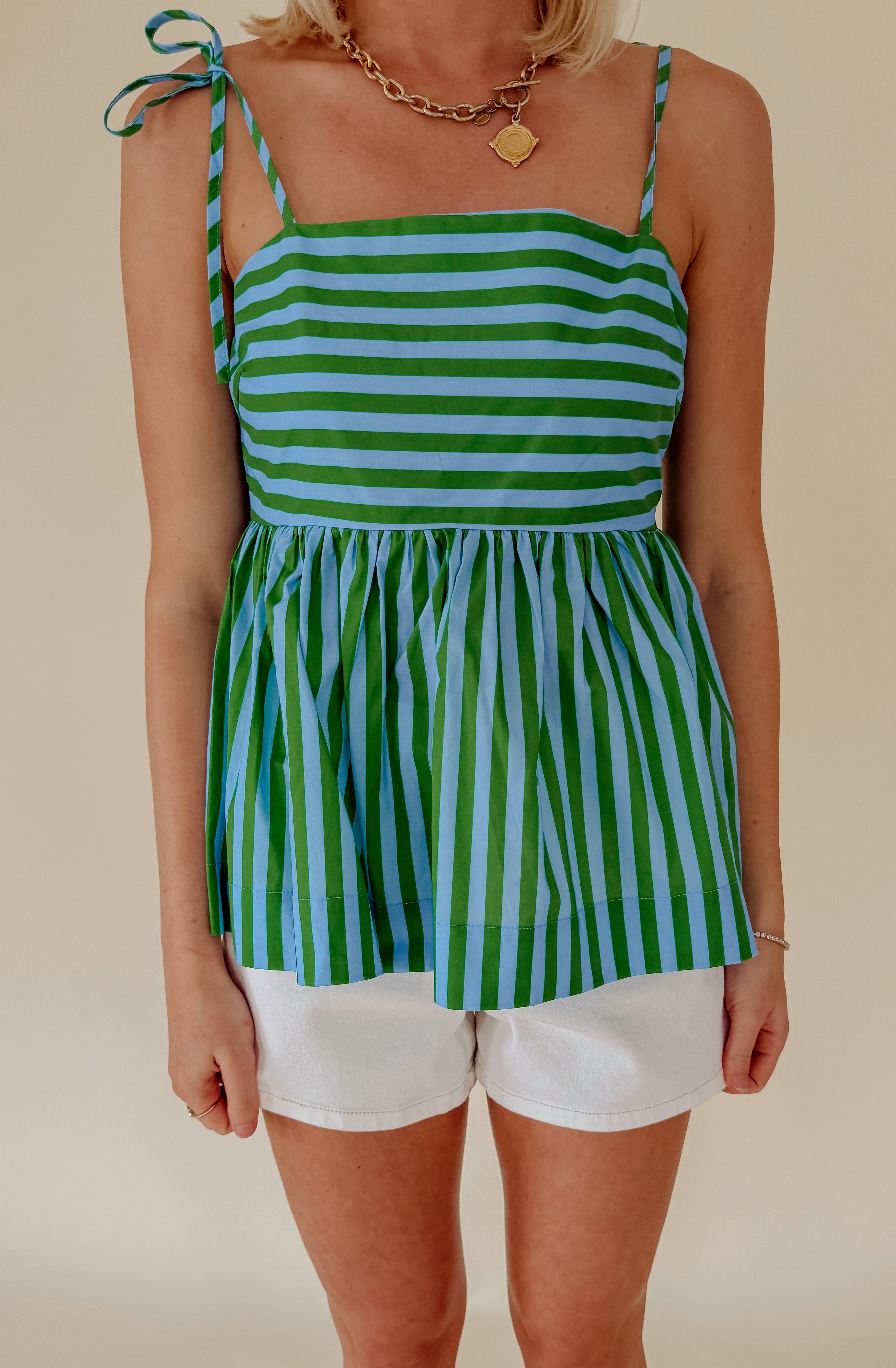 YOU KNOW IT STRIPED TANK
