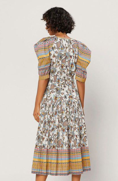 THE TIKI BAR MIDI DRESS