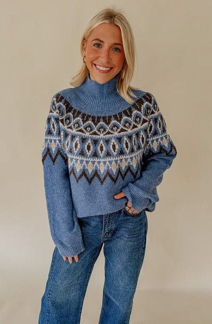 THE MYERS FAIR ISLE SWEATER
