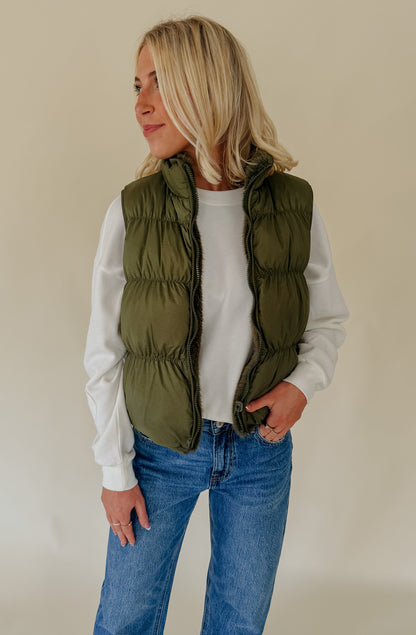 STEVE MADDEN BRADY REVERSIBLE VEST