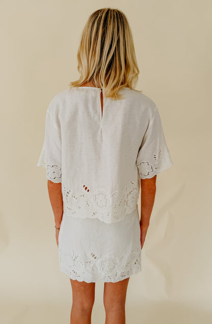 Z SUPPLY DAYA EMBROIDERED TOP