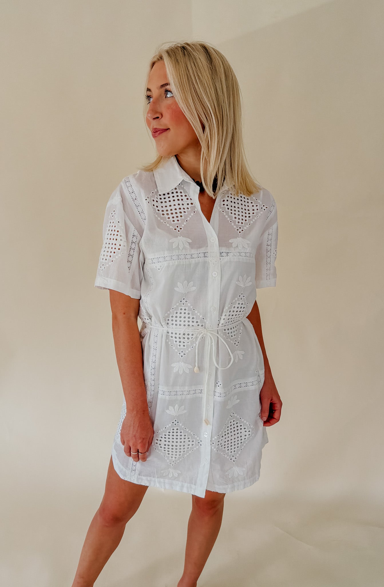 Z SUPPLY ANNABELLE EYELET DRESS