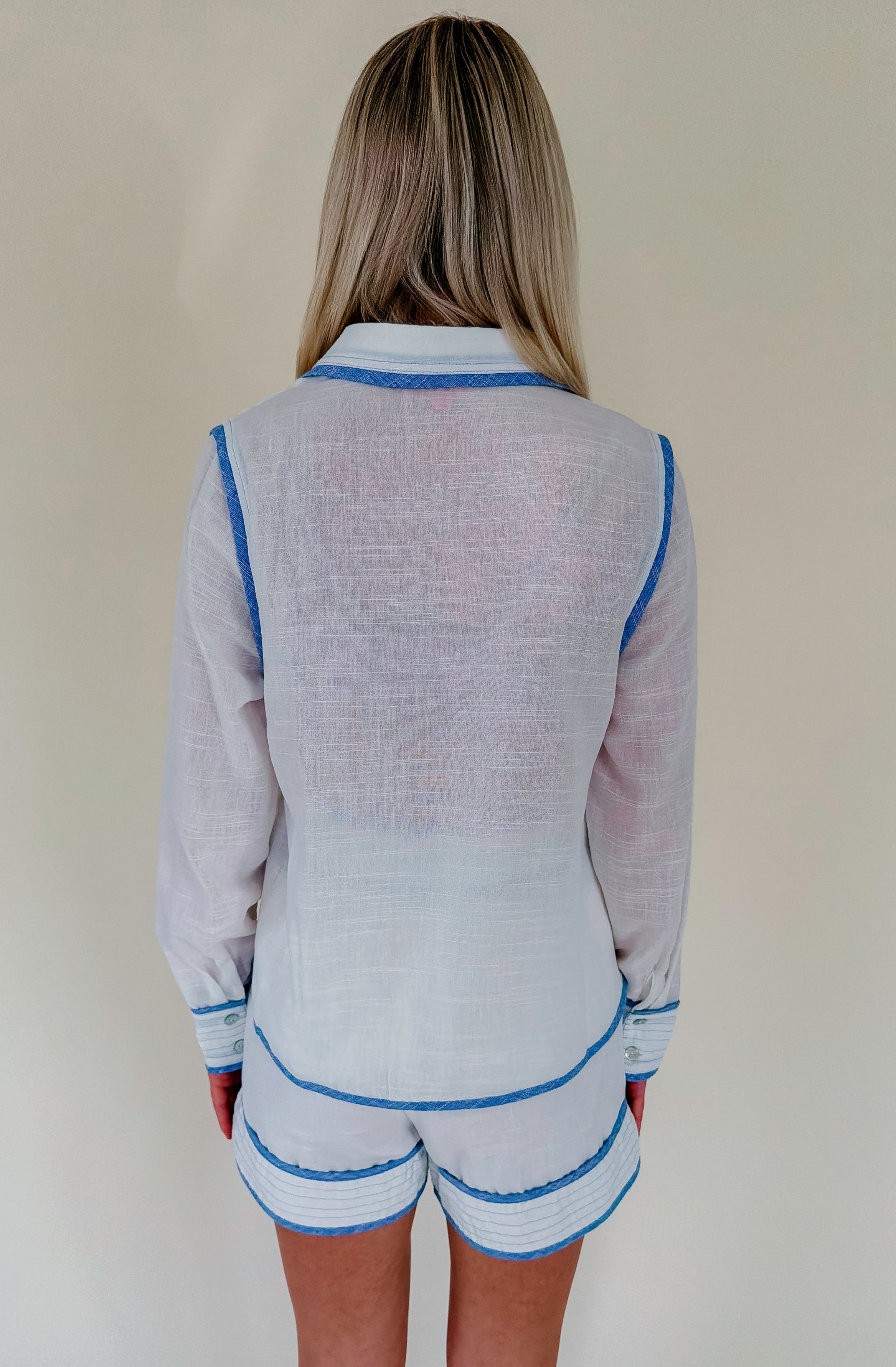 OCEAN FRONT BUTTON DOWN