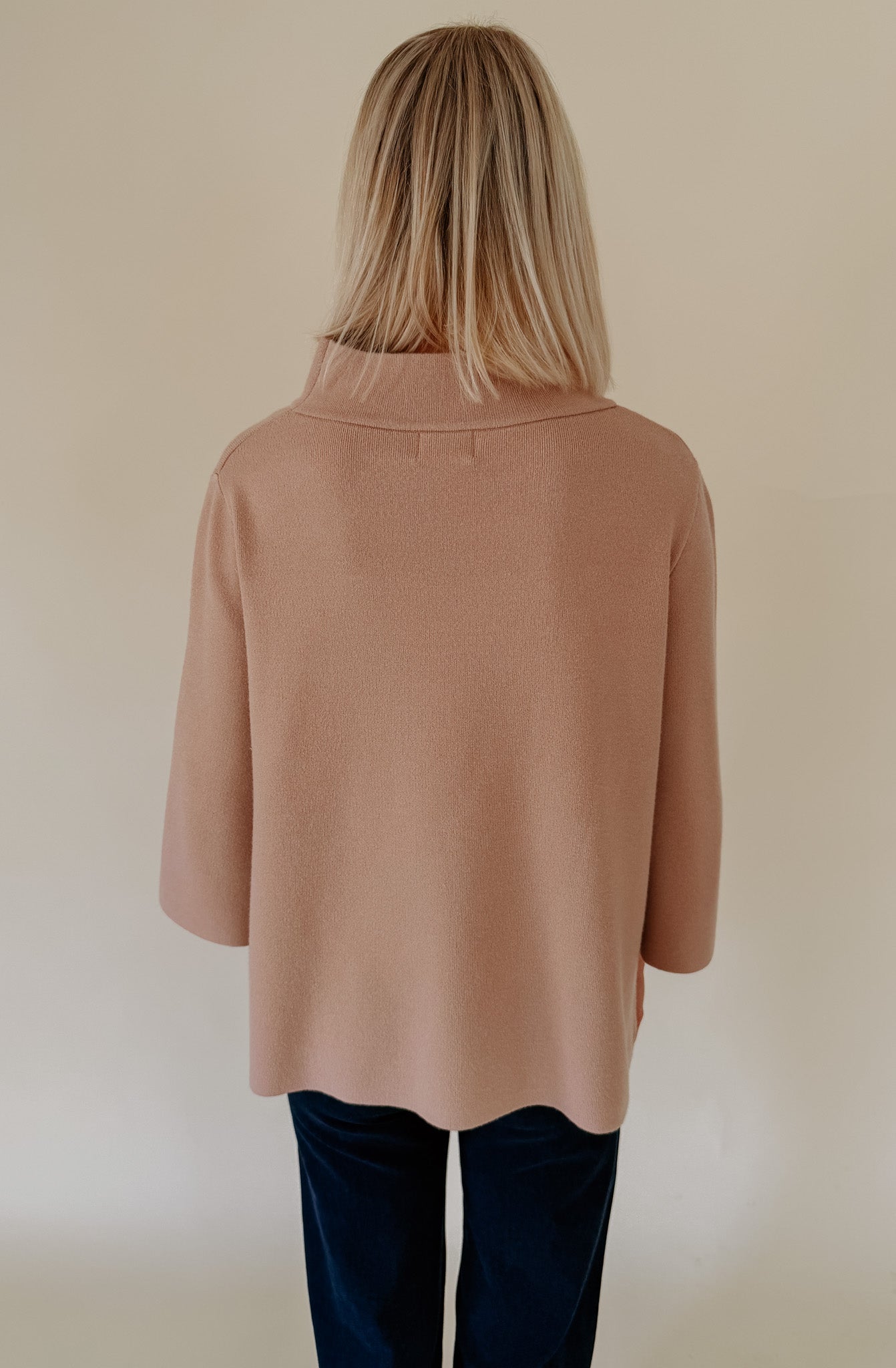 YOUR NUMBER ONE MOCK NECK SWEATER
