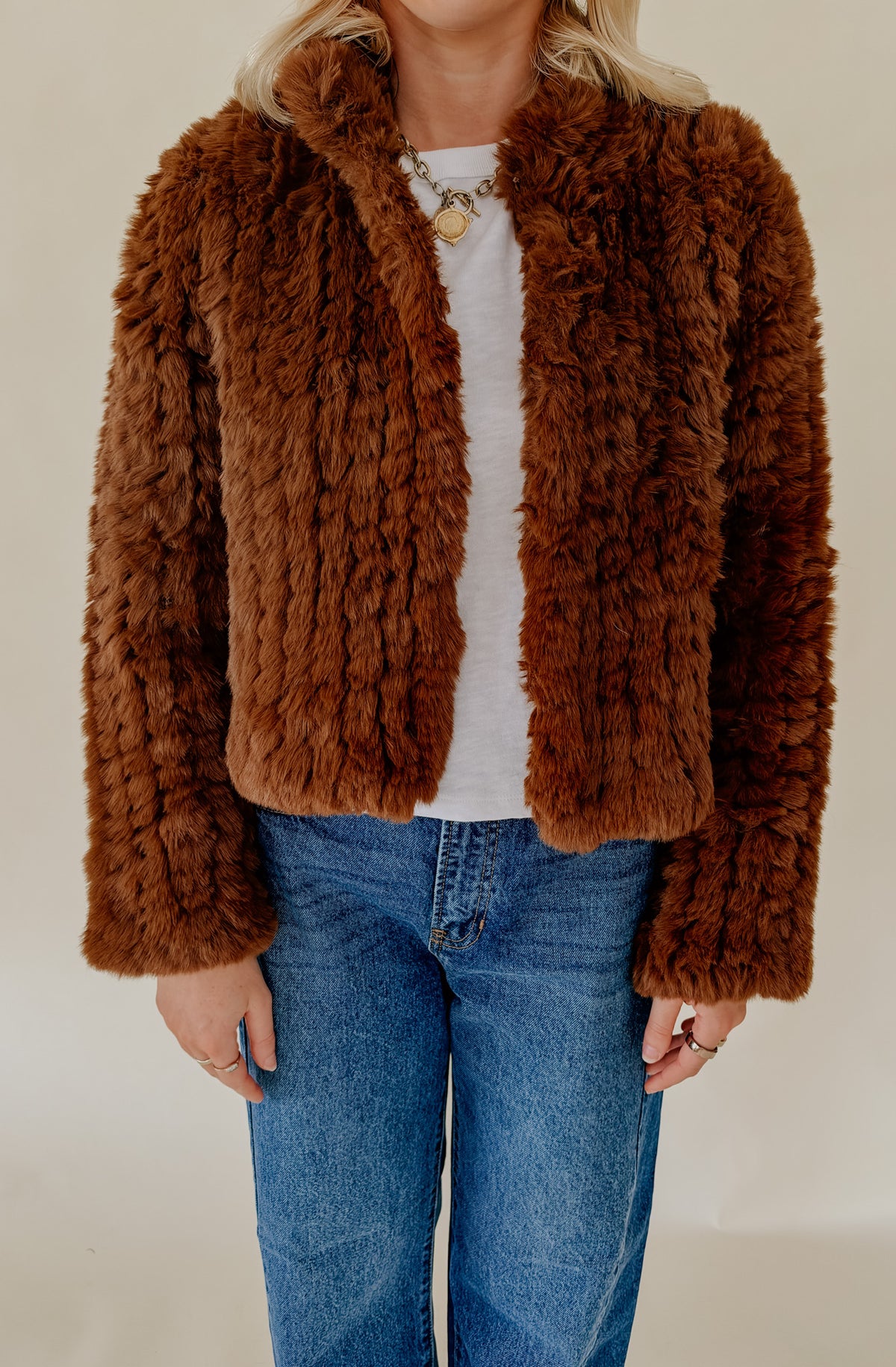 HEARTLOOM ALDEN FAUX FUR JACKET