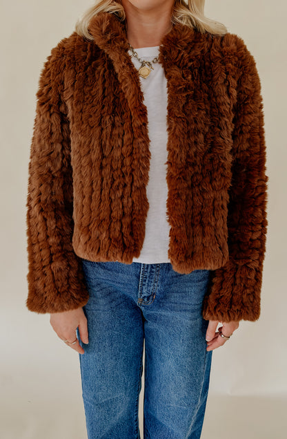 HEARTLOOM ALDEN FAUX FUR JACKET
