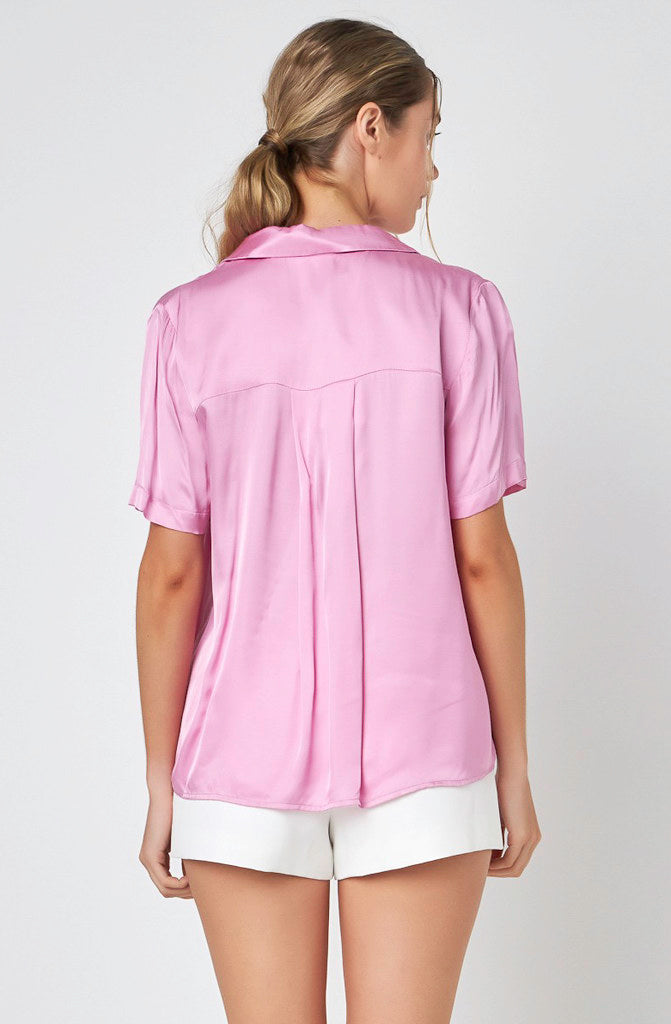 THE KACY BUTTONED BLOUSE