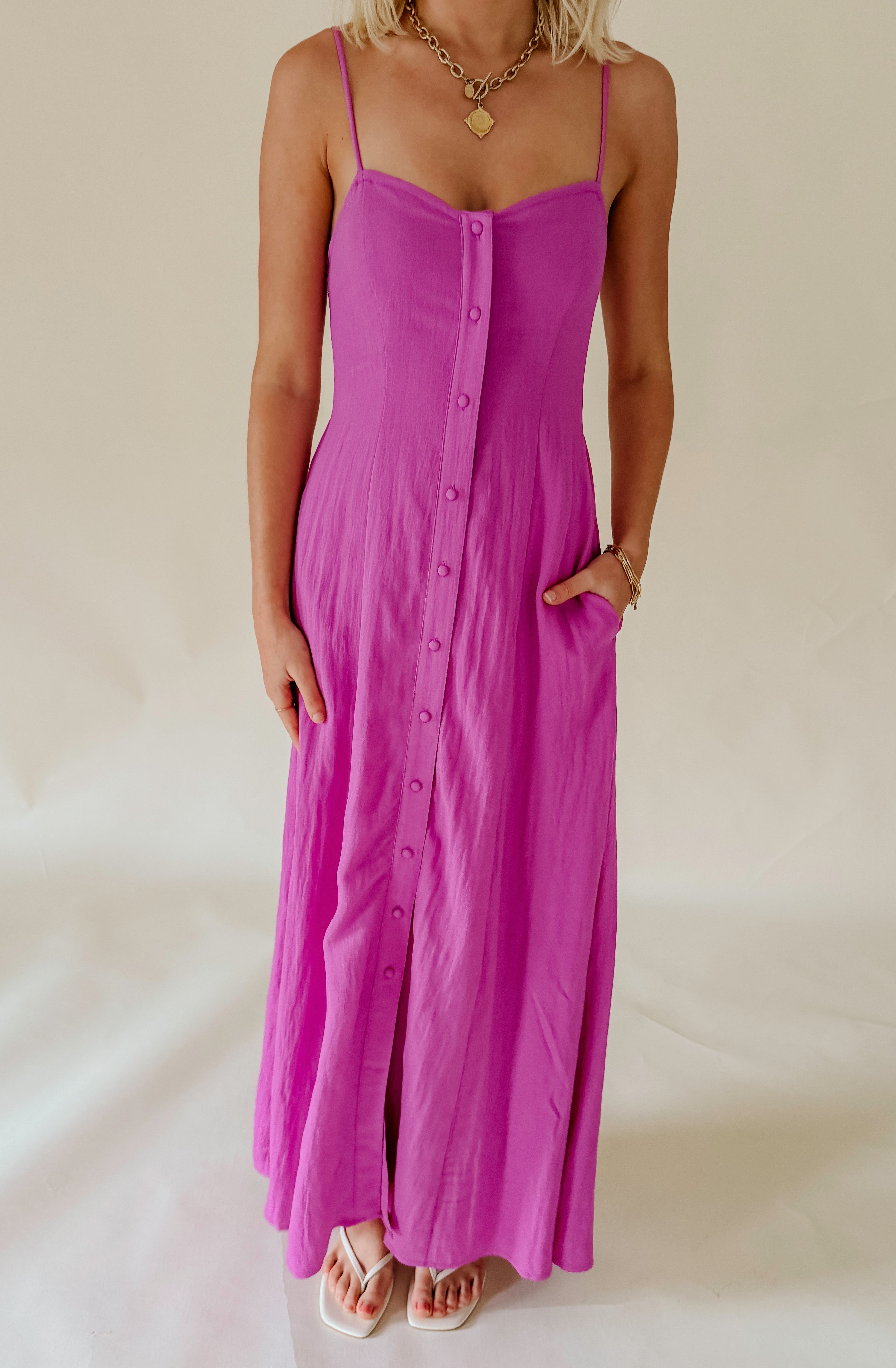 Z SUPPLY ANGEL EYES MIDI DRESS