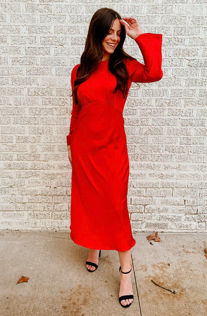 LUCY PARIS ATHENA MAXI DRESS