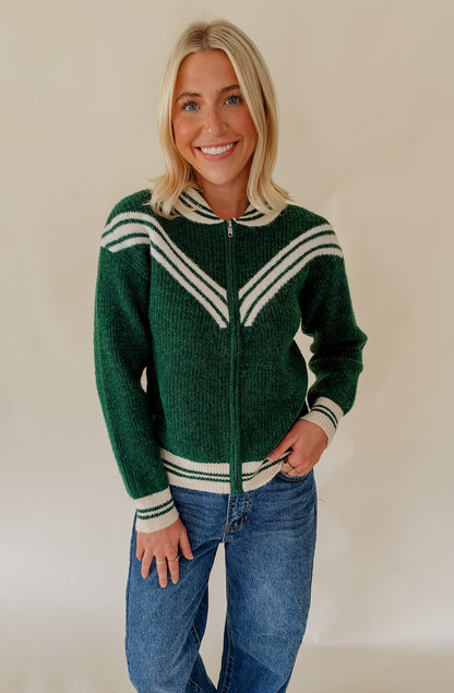 HEARTLOOM DEVON ZIP CARDIGAN