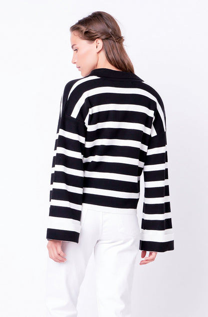 THE NICOLE STRIPED SWEATER