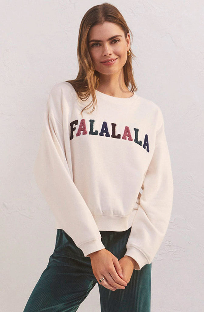 Z SUPPLY FA LA LA SWEATSHIRT