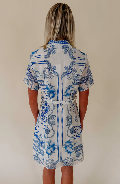 LAVENDER BROWN MARLEE MINI DRESS