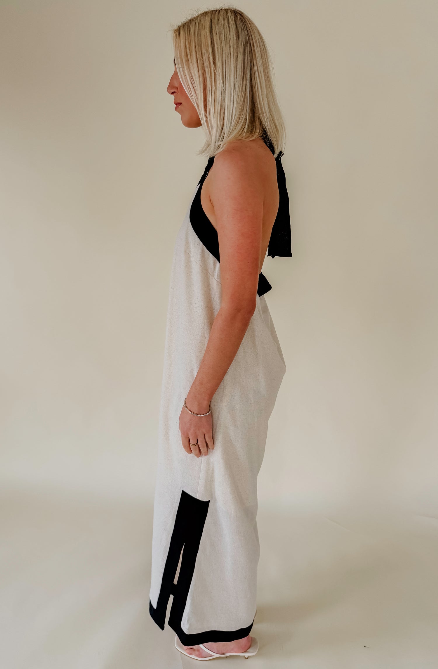 PUT A HALT TO IT MIDI DRESS