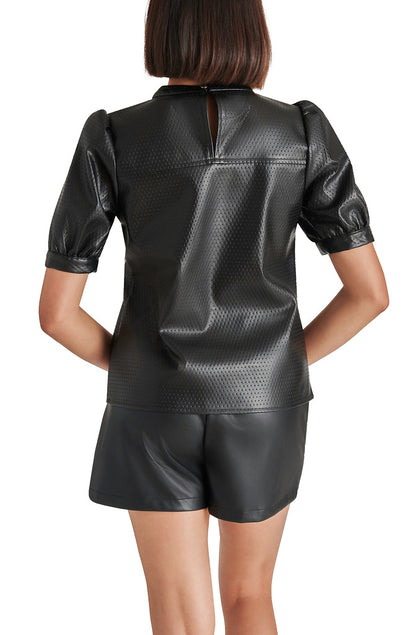 STEVE MADDEN MILLER FAUX LEATHERTOP