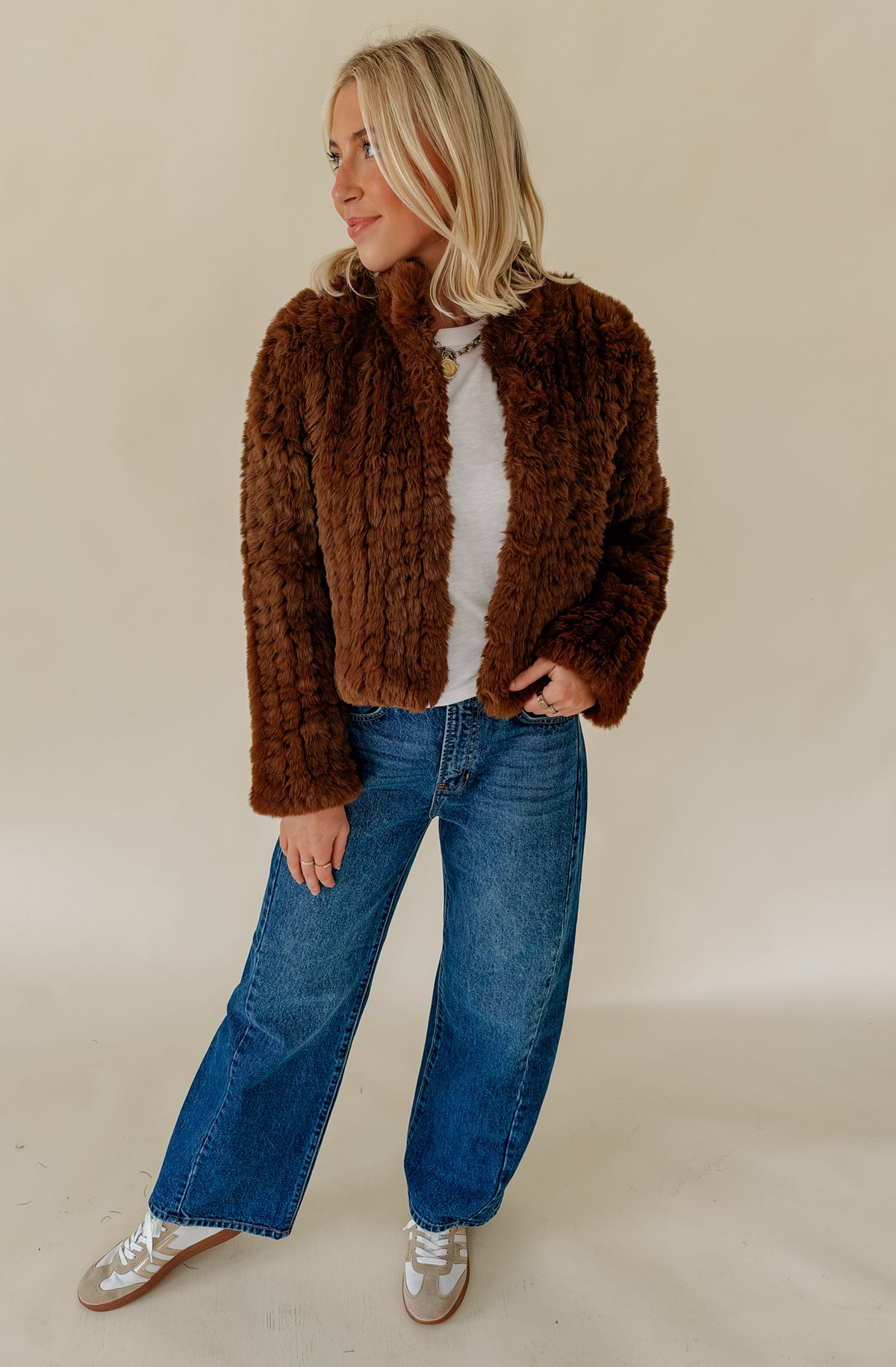 HEARTLOOM ALDEN FAUX FUR JACKET