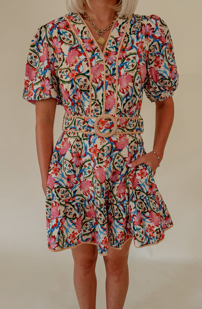 THE WHITNEY BELTED DRESS