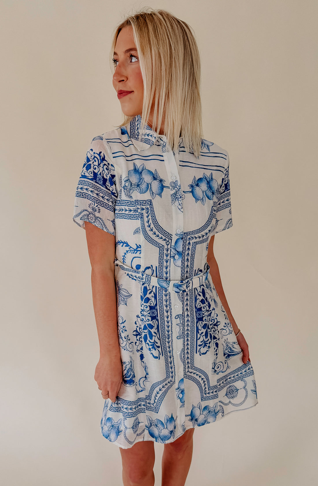 LAVENDER BROWN MARLEE MINI DRESS