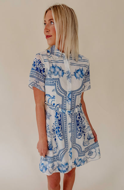 LAVENDER BROWN MARLEE MINI DRESS