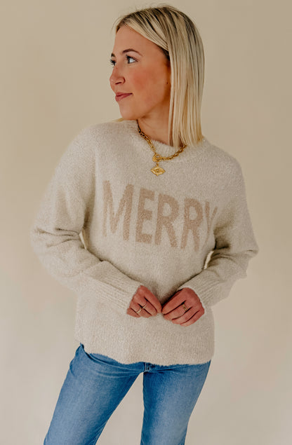 Z SUPPLY MERRY GOLD SWEATER