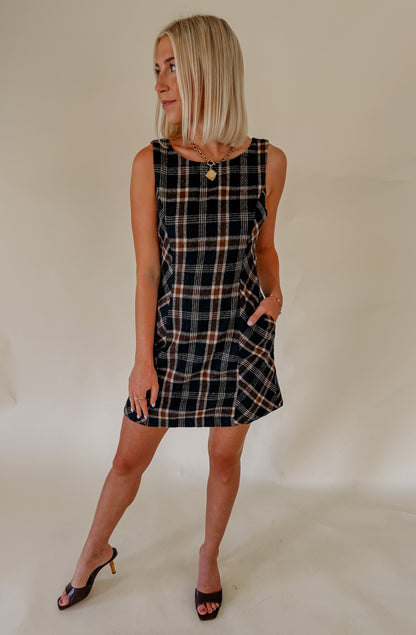 GET A CLUE MINI DRESS