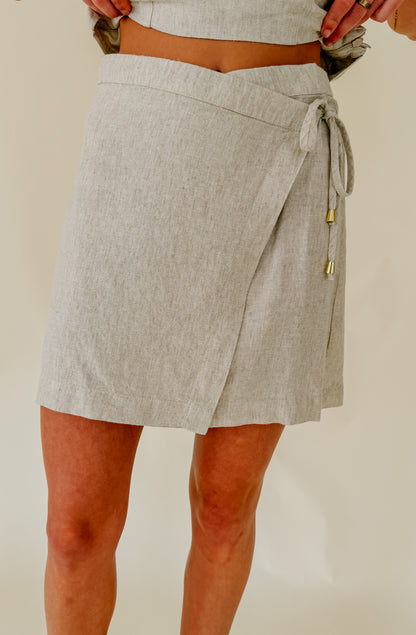 Z SUPPLY ELLERY LINEN SKIRT