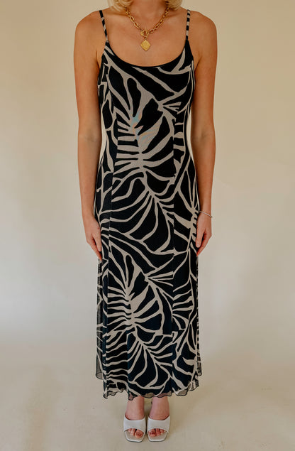 Z SUPPLY CHARISMA TOVA PALM MIDI DRESS